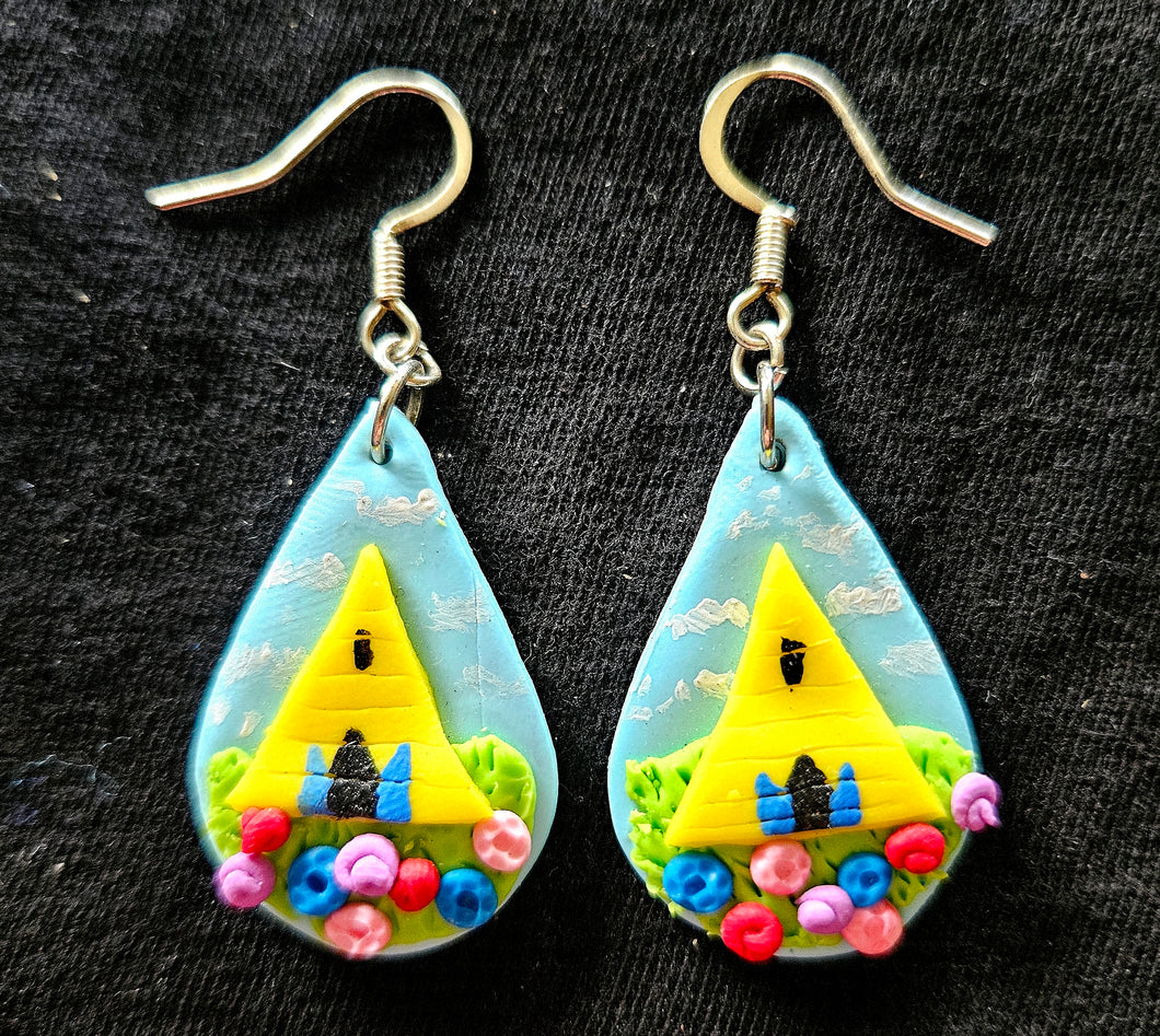 Midsommer Temple Earrings