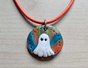 Colorful Ghosty Necklace