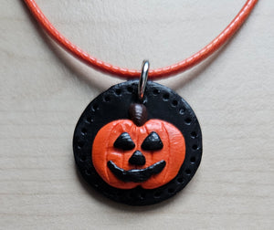Jack-o-lantern Necklace