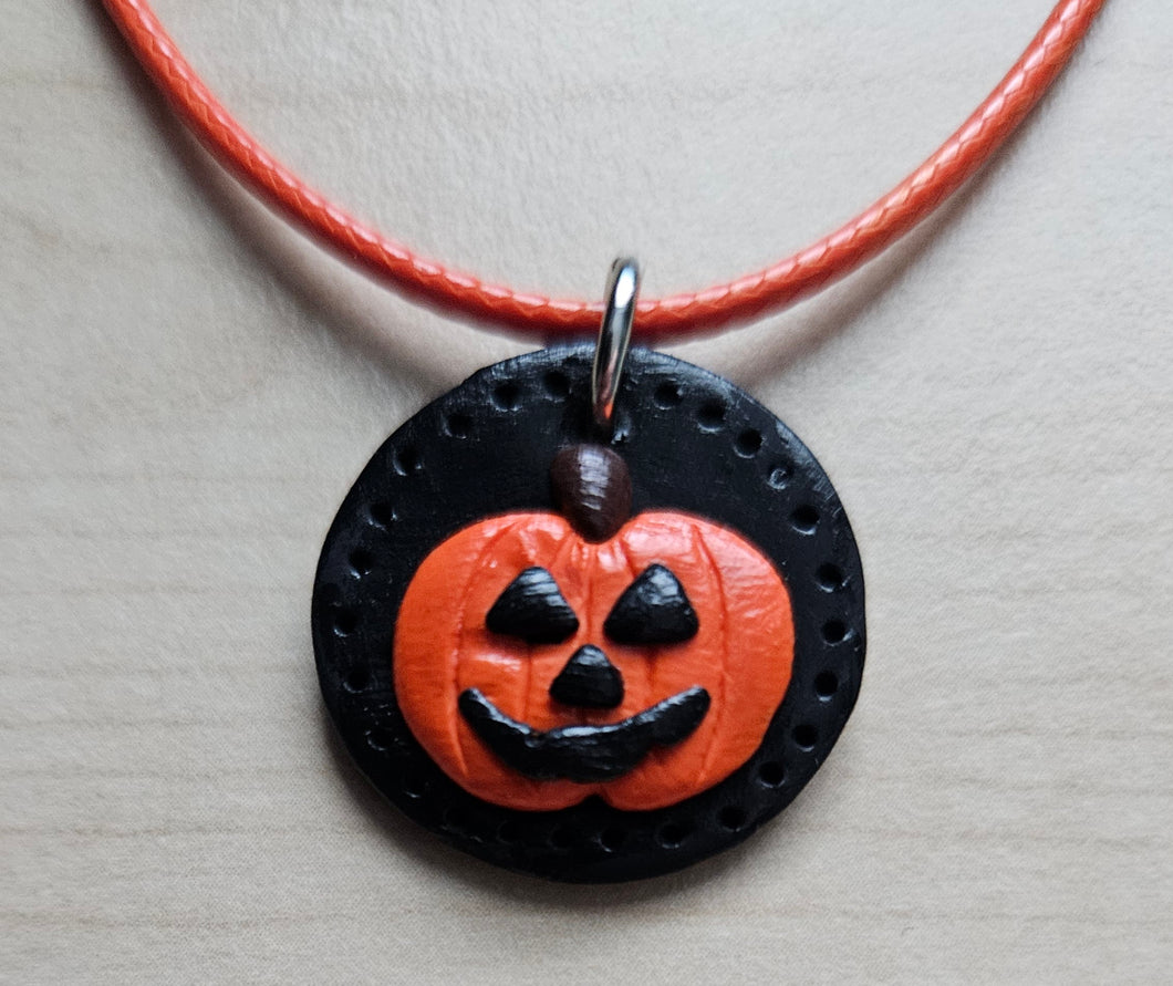 Jack-o-lantern Necklace