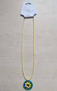 Bee and Sunflower Necklace