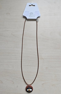 Brown/copper Eye Necklace