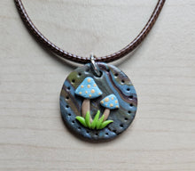 Load image into Gallery viewer, Earthy Mushroom Necklace
