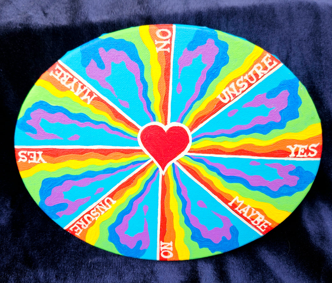 Rainbow Splash Pendulum Board