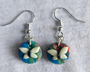Glow-in-the-dark butterfly Earrings